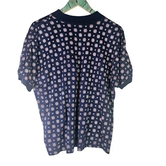 Vtg Original Venezia Sportswear Lane Bryant Floral Burst Short Waist Top, 18/20 - Picture 6 of 7